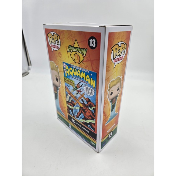 Funko Pop Comic Covers Aquaman #13 Vinyl Figure DC Super Heroes - Picture 2 of 3